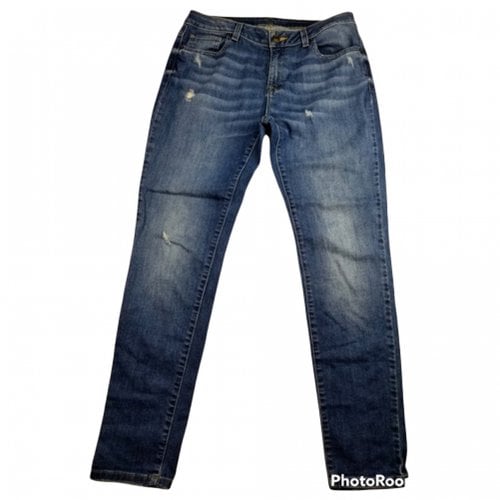 Pre-owned Michael Kors Bootcut Jeans In Blue