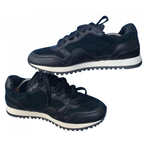 Pre-owned Coach Trainers In Black
