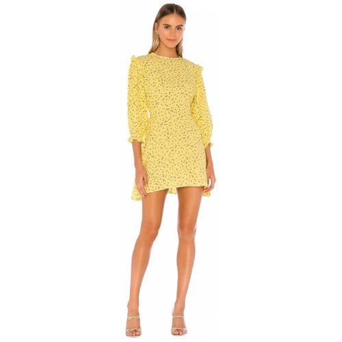 Pre-owned Faithfull The Brand Dress In Yellow