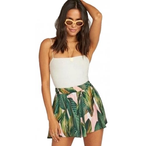 Pre-owned Show Me Your Mumu Shorts In Green