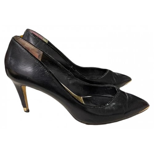 Pre-owned Ted Baker Sandals In Black