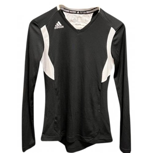 Pre-owned Adidas Originals Jersey Top In Black
