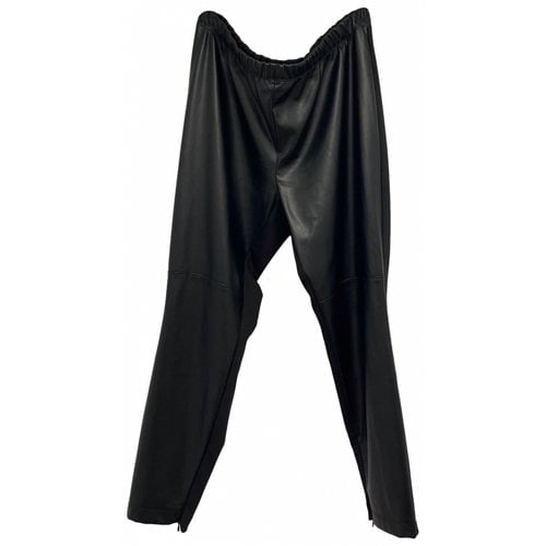 Pre-owned Macy's Straight Pants In Black