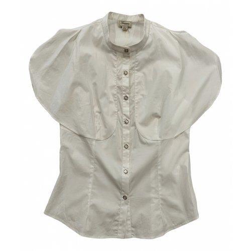 Pre-owned Temperley London Blouse In White