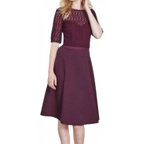 Pre-owned Boden Mid-length Dress In Purple