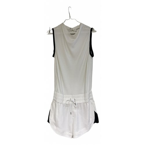 Pre-owned Helmut Lang Jumpsuit In White