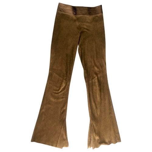Pre-owned Patrizia Pepe Trousers In Green