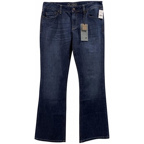 Pre-owned Dl1961 Bootcut Jeans In Blue