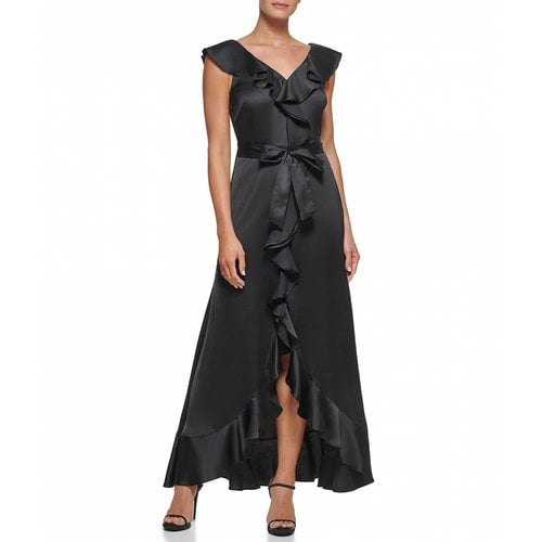 Pre-owned Dkny Maxi Dress In Black