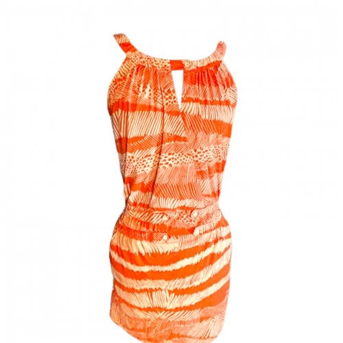 Pre-owned Bcbg Max Azria Dress In Orange