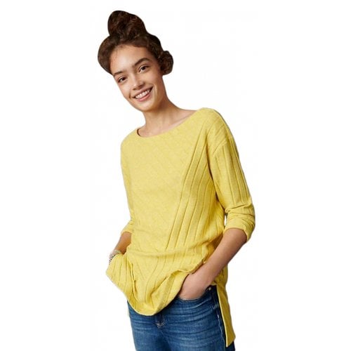 Pre-owned Anthropologie Tunic In Yellow