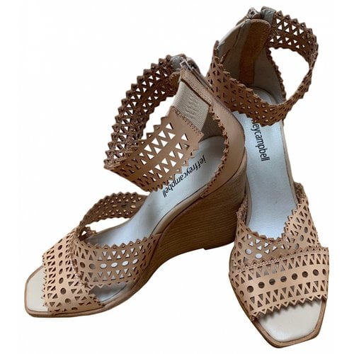 Pre-owned Jeffrey Campbell Leather Sandal In Other