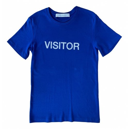 Pre-owned Walk Of Shame T-shirt In Blue