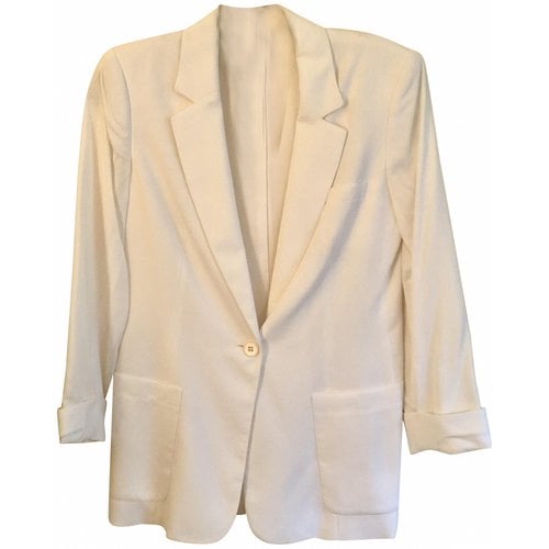 Pre-owned Theory Blazer In White