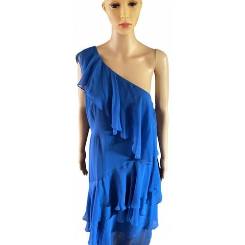 Pre-owned Alice And Olivia Mid-length Dress In Blue