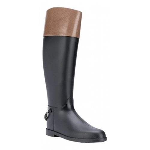 Pre-owned Brunello Cucinelli Riding Boots In Black