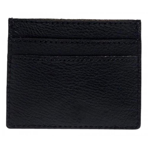 Pre-owned Madewell Leather Wallet In Black