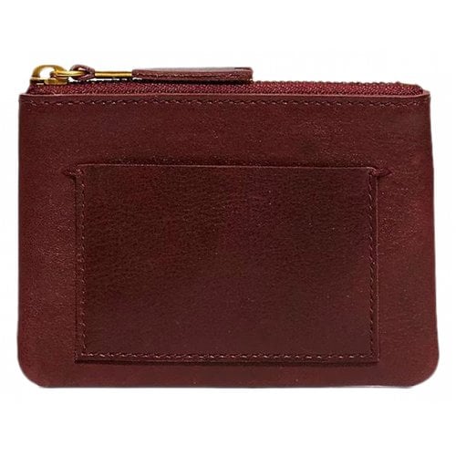 Pre-owned Madewell Leather Wallet In Other