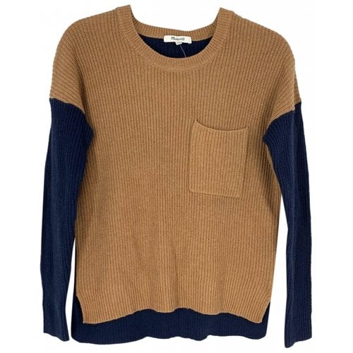 Pre-owned Madewell Jumper In Blue
