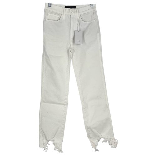 Pre-owned 3x1 Jeans In White
