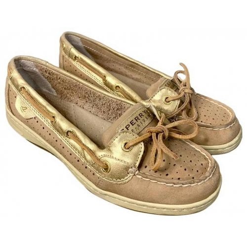 Pre-owned Sperry Leather Flats In Other