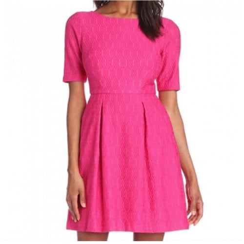 Pre-owned Trina Turk Mini Dress In Pink