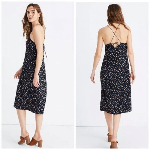 Pre-owned Madewell Dress In Black