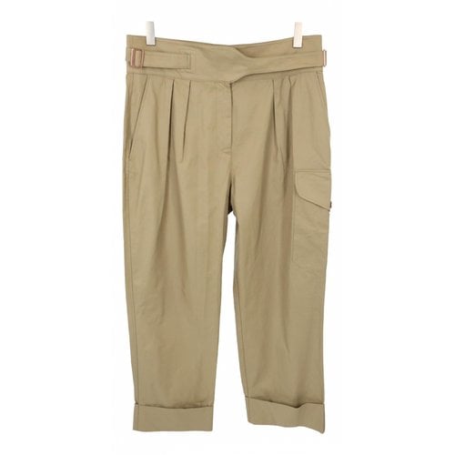 Pre-owned See By Chloé Trousers In Beige