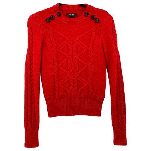 Pre-owned Isabel Marant Wool Jumper In Red