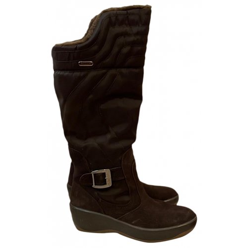 Pre-owned Pajar Boots In Brown