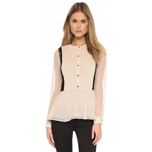 Pre-owned Alice And Olivia Lace Blouse In Other
