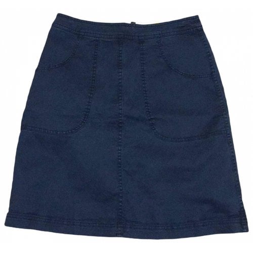 Pre-owned Boden Mid-length Skirt In Blue