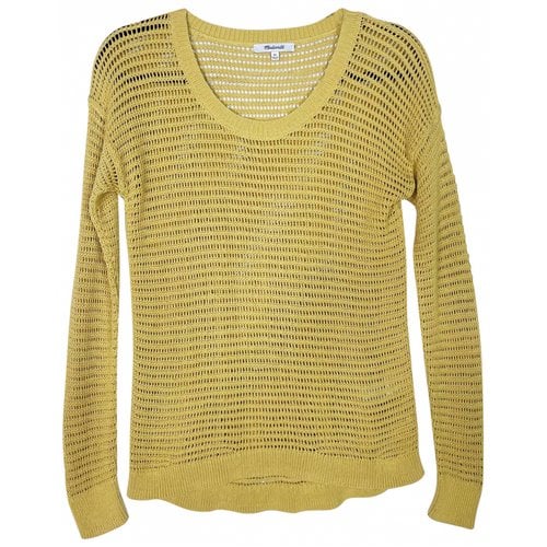 Pre-owned Madewell Jumper In Yellow