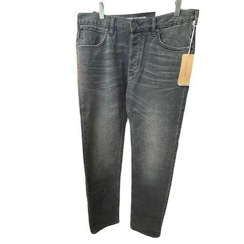 Pre-owned French Connection Slim Jeans In Grey
