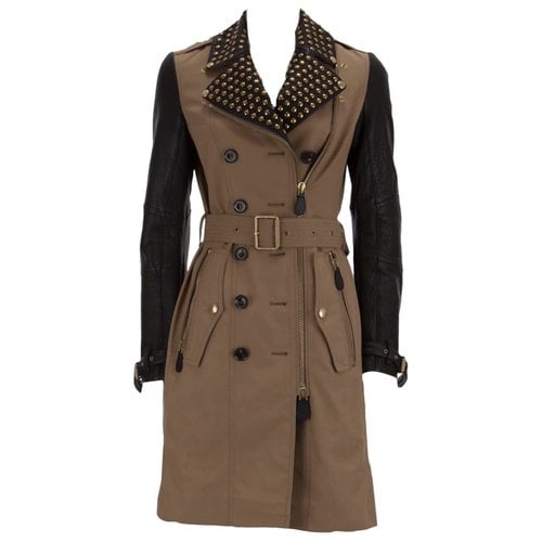 Pre-owned Burberry Coat In Brown