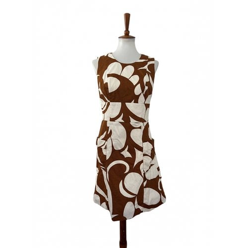Pre-owned Boden Dress In Brown