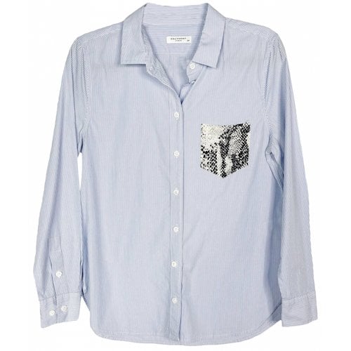 Pre-owned Equipment Blouse In Blue