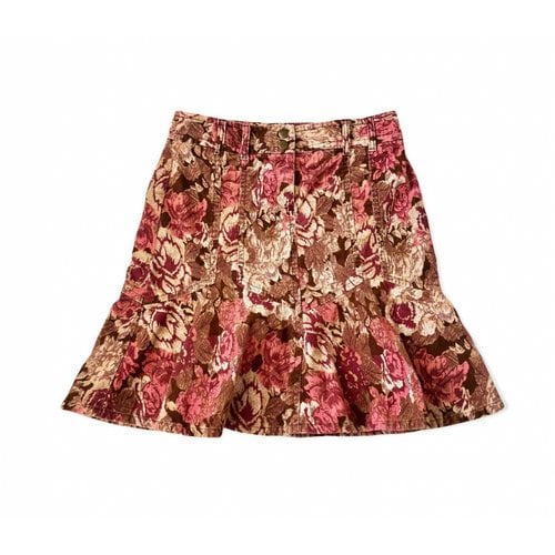 Pre-owned Ann Taylor Mini Skirt In Pink