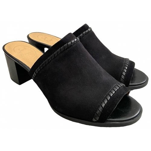 Pre-owned Jack Rogers Mules & Clogs In Black