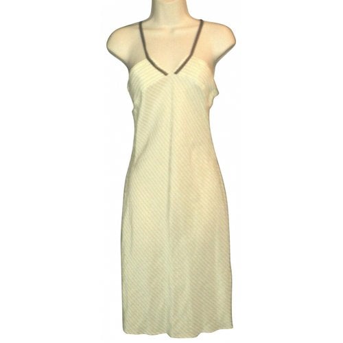 Pre-owned John Varvatos Linen Mid-length Dress In Other