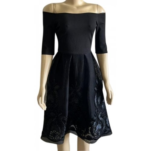Pre-owned Narciso Rodriguez Mid-length Dress In Black