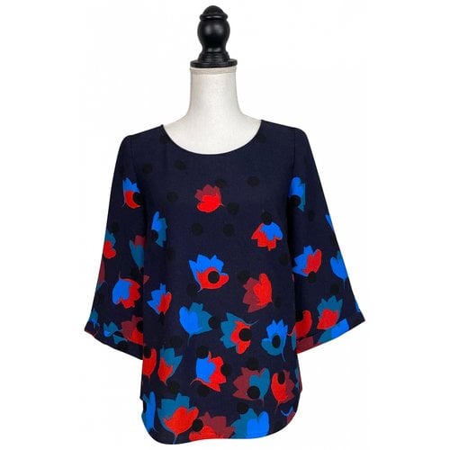 Pre-owned Boden Blouse In Blue