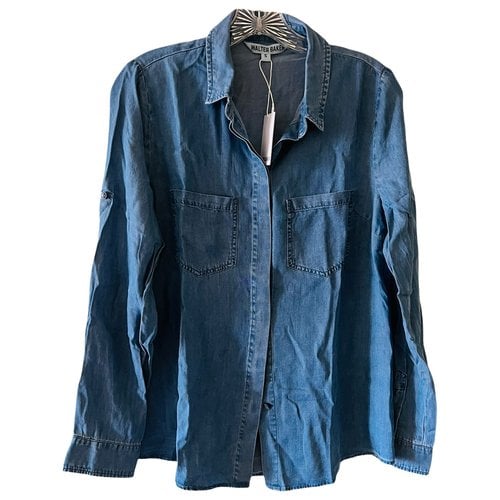 Pre-owned Walter Baker Shirt In Blue