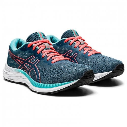 Pre-owned Asics Trainers In Blue