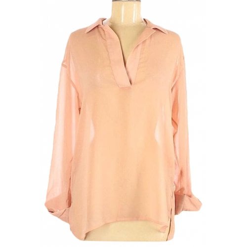 Pre-owned Barneys New York Blouse In Pink