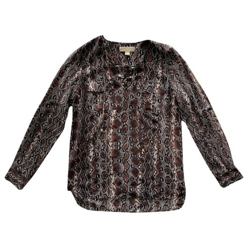 Pre-owned Michael Kors Blouse In Multicolour