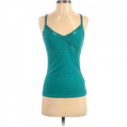 Pre-owned Alo Yoga Top In Green