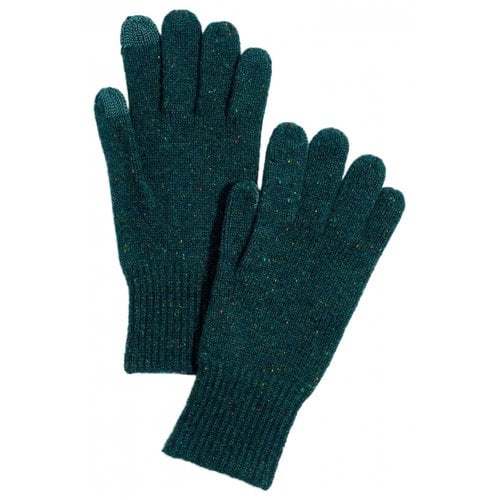 Pre-owned Madewell Gloves In Green