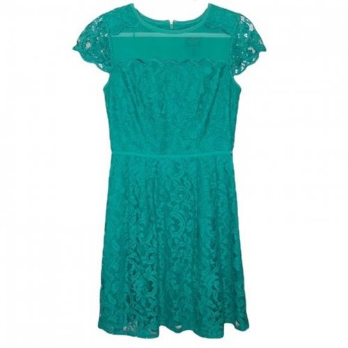 Pre-owned Adrianna Papell Lace Mini Dress In Other