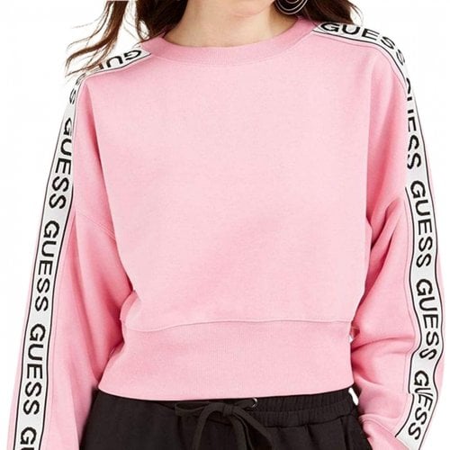 Pre-owned Guess Sweatshirt In Pink